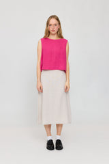 Julia ist 1,78 und trägt Größe S