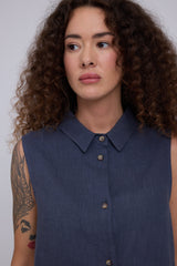 Mandy ist 1,68 und trägt Größe S