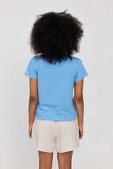 Jade ist 1,75 und trägt Größe S