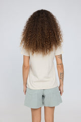 Mandy ist 1,68 und trägt Größe S