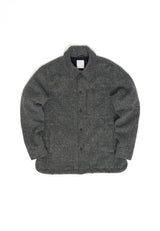 Vegan Wool Jacket anthracite mel.
