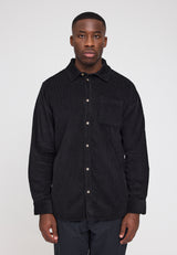 Pocket Corduroy Shirt black