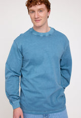 natural dye storm blue