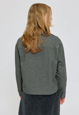 Flannel Shirt anthracite mel.
