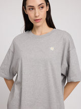 Emma ist 1,76 und trägt Größe S