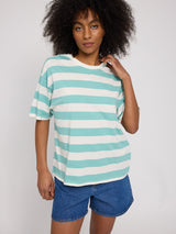 Jade ist 1,75 und trägt Größe S