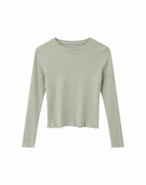 Angelique ist 1,75 und trägt Größe S