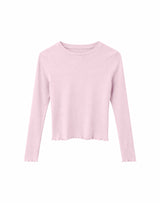 Emma ist 1,76 und trägt Größe S