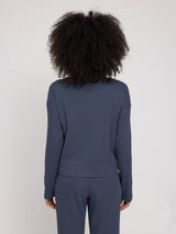 Jade ist 1,75 und trägt Größe S