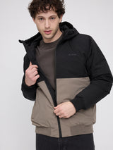 Padded Blouson black/light mud