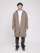 Light Padded Coat light mud