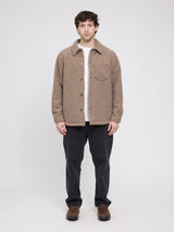 Vegan Wool Jacket walnut