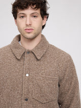 Vegan Wool Jacket walnut