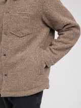 Vegan Wool Jacket walnut