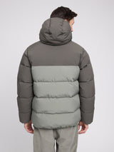 Block Puffer Jacket beluga/light bottle