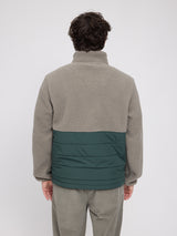 Fabric Block Jacket eucalyptus/forest