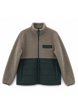 Fabric Block Jacket eucalyptus/forest