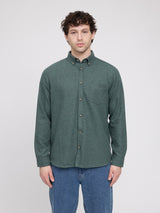 Melange Flannel Shirt bottle mel.