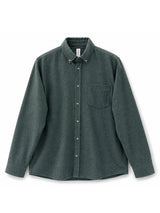 Melange Flannel Shirt bottle mel.