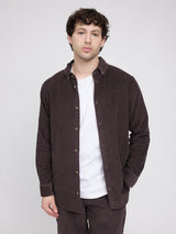 Corduroy Shirt eggplant