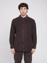 Corduroy Shirt eggplant
