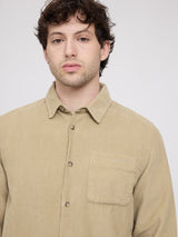 Pocket Corduroy Shirt light khaki