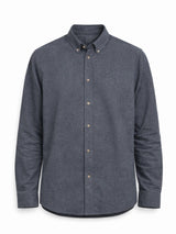 Flannel Shirt anthracite mel.