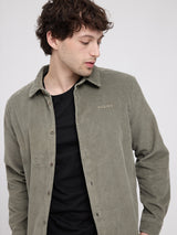 Wide Corduroy Shirt light bottle