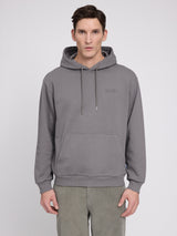 Back Print Hoodie warm mud/records