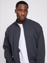 Zip Sweatshirt obsidian