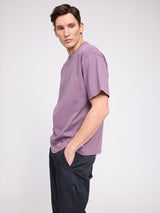 Heavy Basic T-Shirt plum