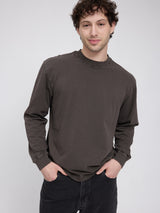 Natural Dye Longsleeve natural dye black coffee