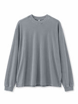 Natural Dye Longsleeve natural dye ice blue