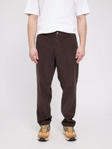 Corduroy Jogpants black coffee