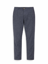 Tapered Flannel Pants anthracite mel.