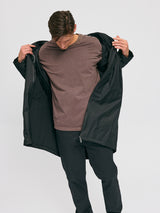 Superlight Overcoat black
