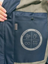 Superlight Overcoat navy blazer