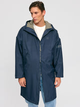 Superlight Overcoat navy blazer