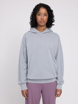 Genderless Natural Dye Hoodie natural dye ice blue