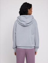 Genderless Natural Dye Hoodie natural dye ice blue
