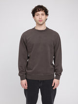 Genderless Natural Dye Sweatshirt natural dye black coffee