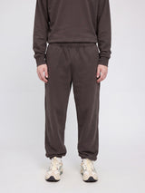Genderless Natural Dye Sweat Pants natural dye black coffee