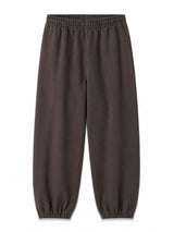 Genderless Natural Dye Sweat Pants natural dye black coffee