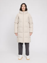 Basic Puffer Coat feather gray