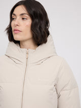 Basic Puffer Coat feather gray
