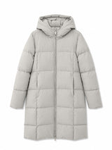 Basic Puffer Coat feather gray