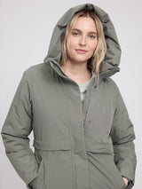 Basic Padded Parka light bottle