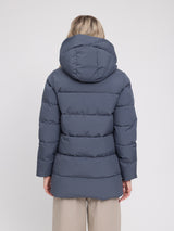 Basic Mid Length Puffer Jacket night flight