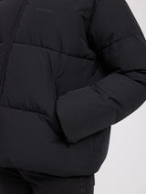Loose Fit Puffer Jacket black