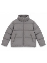 Loose Fit Puffer Jacket warm mud